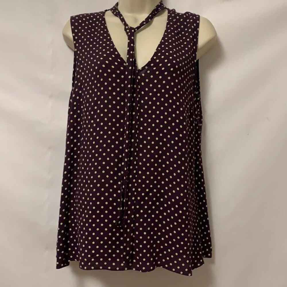 ZIMMERMAN POLKA DOT BEAUTIFUL BLOUSE SIZE 2‎